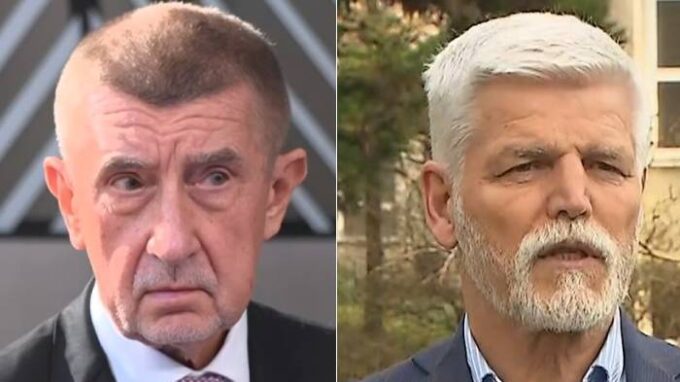 Andrej Babiš a Petr Pavel