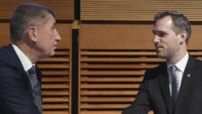 Andrej Babiš a Zdeněk Hřib