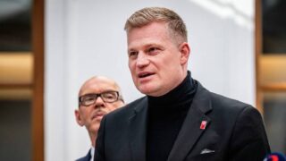 Filip Turek a za ním Oto Klempíř