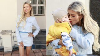 Lela Vémola se synem Arniem.