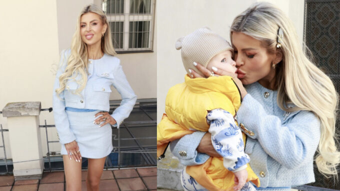 Lela Vémola se synem Arniem.