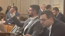 Matěj Gregor a vpravo Jan Lipavský
