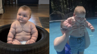Jessica Highová porodila výjimečně dítě.