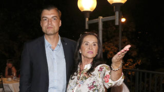 Hana Gregorová s partnerem