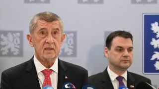 Andrej Babiš a Petr Macinka