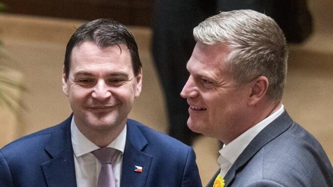 Petr Macinka a Filip Turek