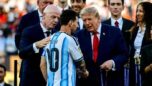 Lionel Messi a Donald Trump