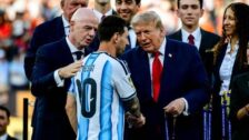 Lionel Messi a Donald Trump