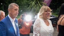 Andrej Babiš s Lenkou Piškaninovou