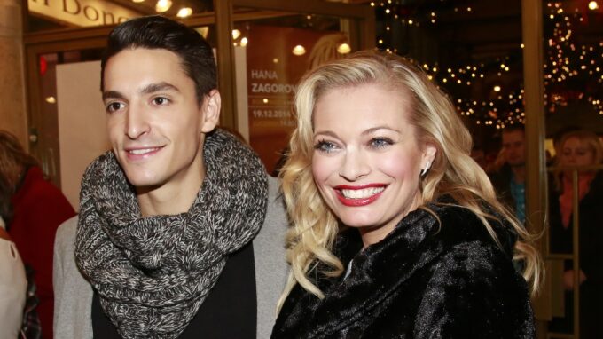 Lucie Borhyová a Michal Hrdlička