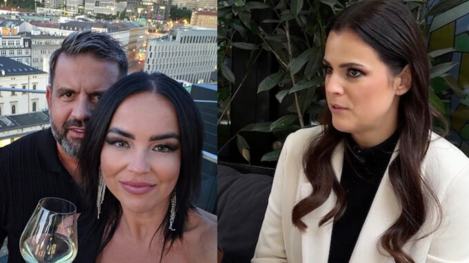 Radek Kašpárek s přítelkyní, Ornella Koktová