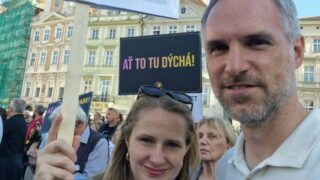 Zdeněk Hřib a Tereza Nislerová