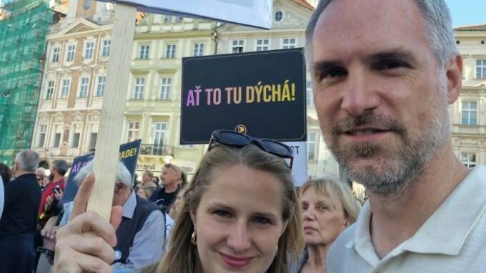 Zdeněk Hřib a Tereza Nislerová