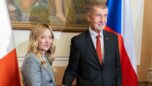 Andrej Babiš a italská premiérka Giorgia Meloniová