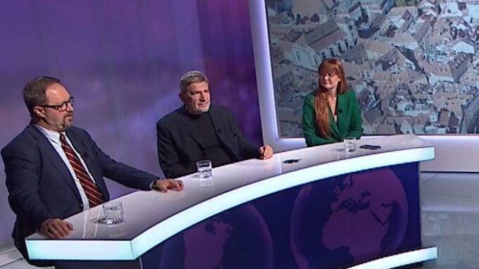 (zleva) Roman Joch, Jan Kalvoda a Tereza Povolná