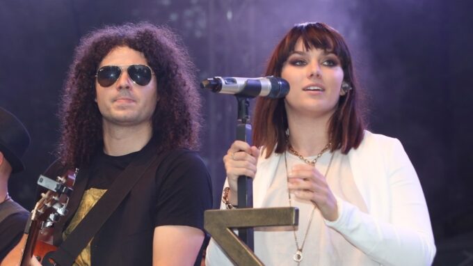Ewa Farna s Martinem Chobotem