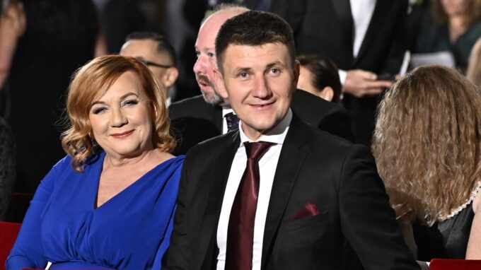 Ministryně financí Alena Schillerová se synem Jaroslavem
